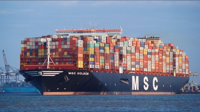 Контейнеровоз MSC Gülsün