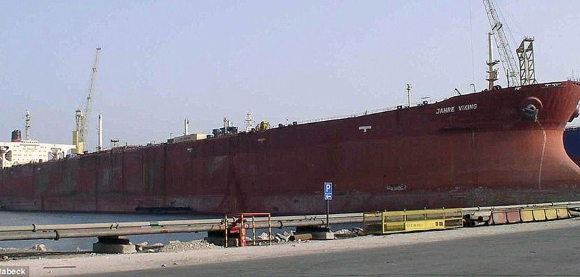 Самый большой танкер Knock Nevis