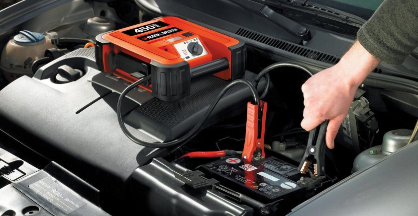 Запуск автомобиля с разряженным аккумулятором