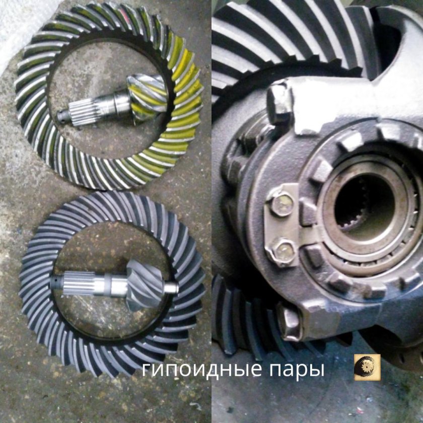 Центральный редуктор моста на Carraro гипоидная передача 064284/h