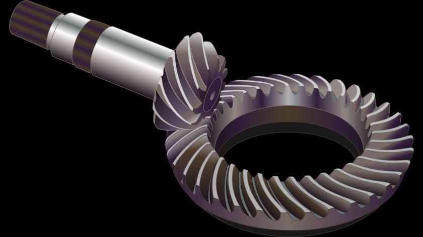 Передачи зубчатые конические и гипоидные