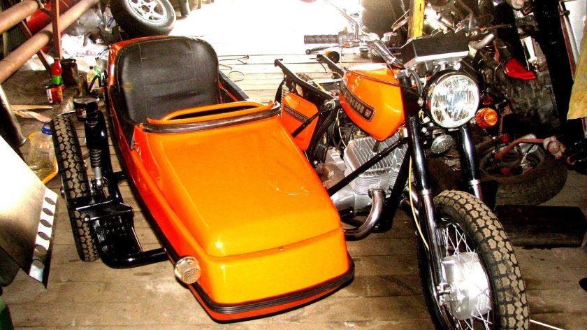 Мотоцикл ИЖ Юпитер 5 с коляской