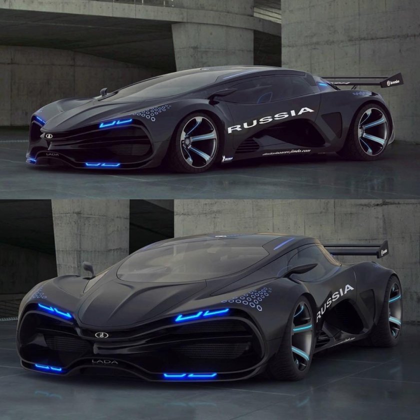 Лада суперкар Lada Raven