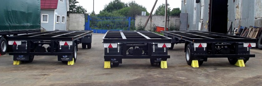 Шасси прицепа