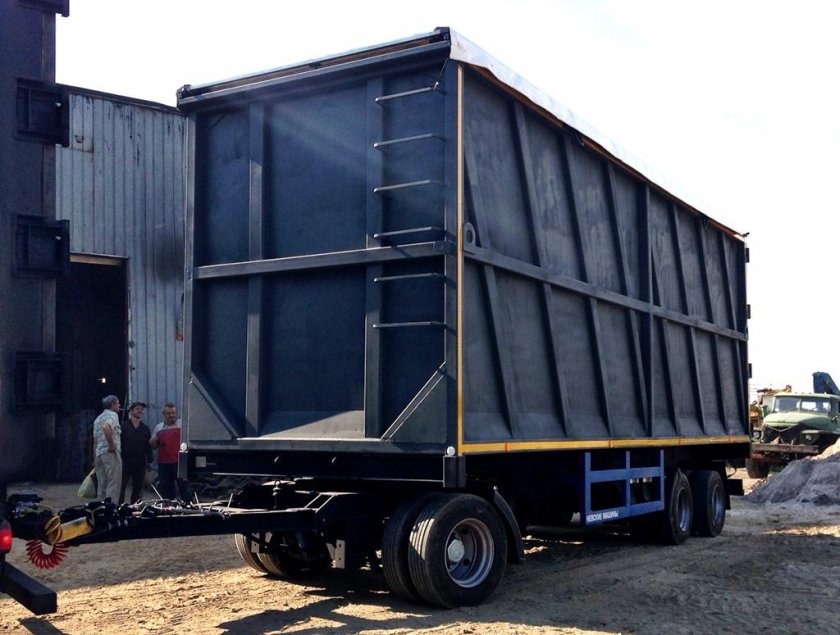 Полуприцеп ломовоз