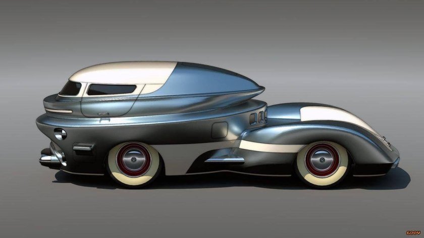 Концепт кары ретрофутуризм