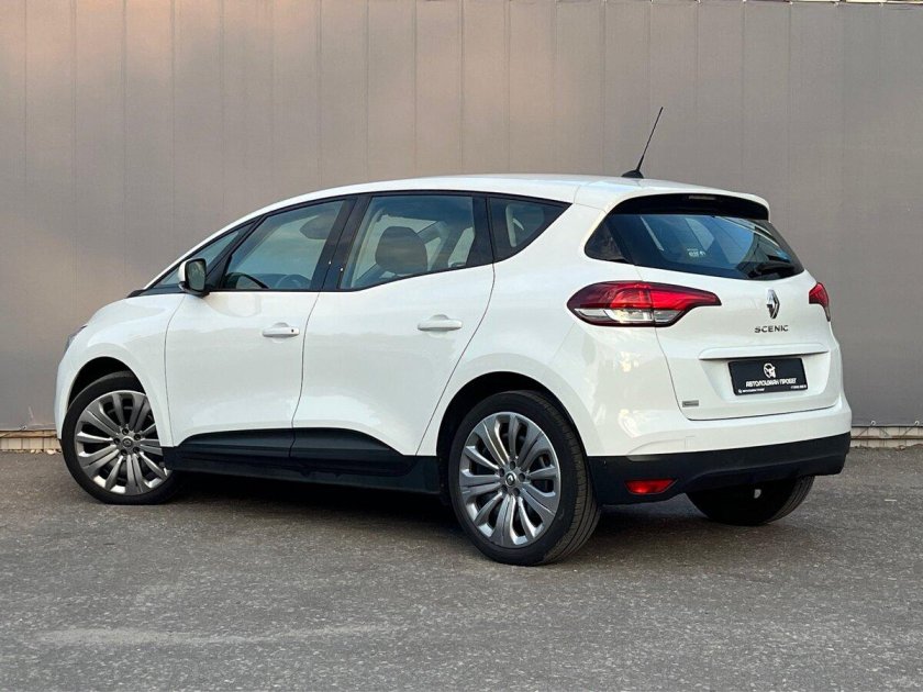 Рено Сценик 4 белый