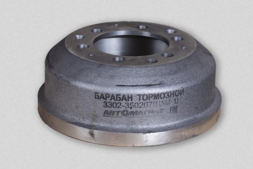 Барабан тормозной 3302-3502070 Газель