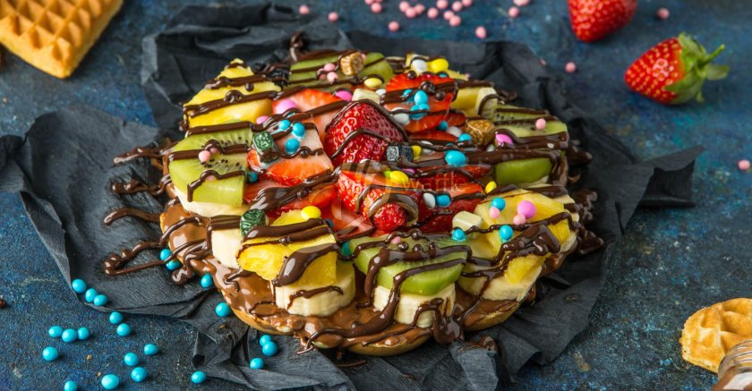 Вафли шоколадные