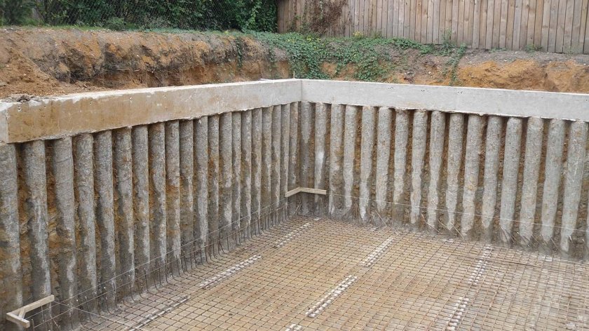 Бурокасательные и буросекущие сваи