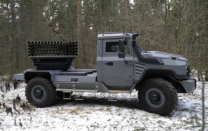 80-Мм РСЗО «флейта»