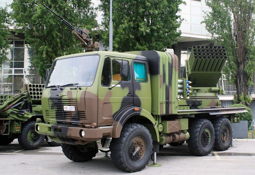 РСЗО M-77 oganj