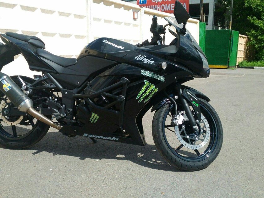 Kawasaki Ninja 250r черный