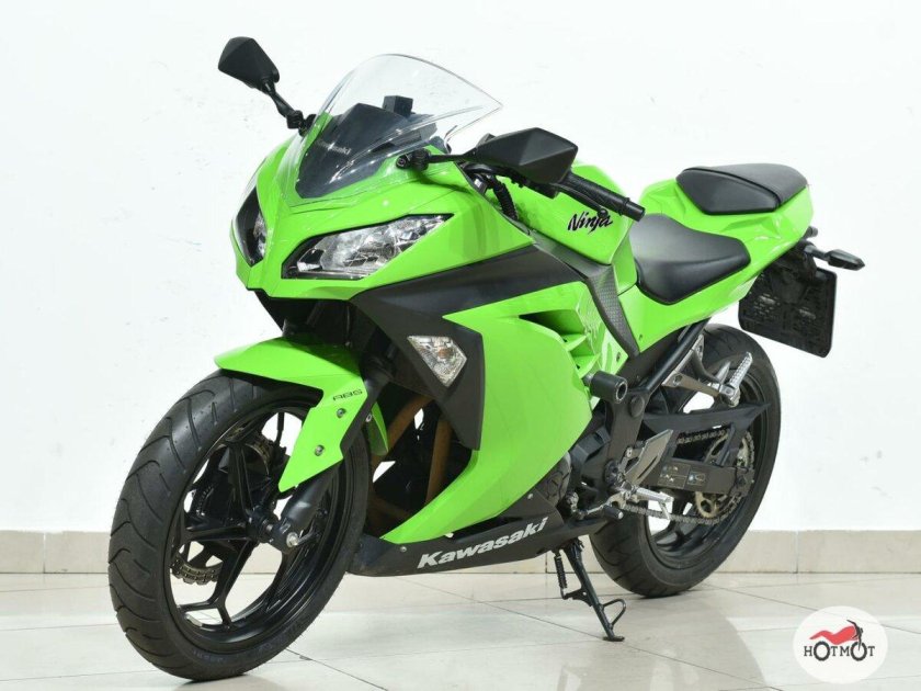 Kawasaki Ninja 300 2014 White чёрный