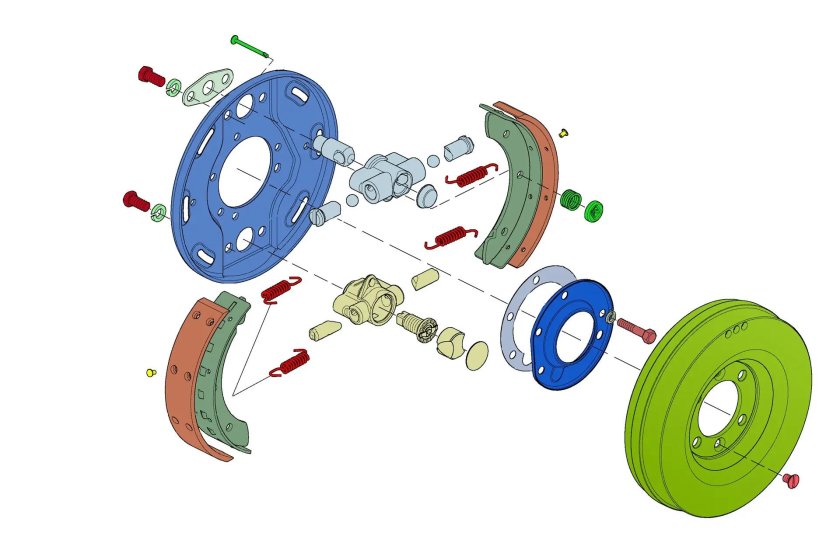 Механизм ручного тормоза УАЗ 469