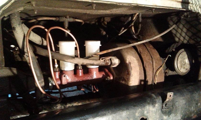 УАЗ 452 Буханка тормозная система