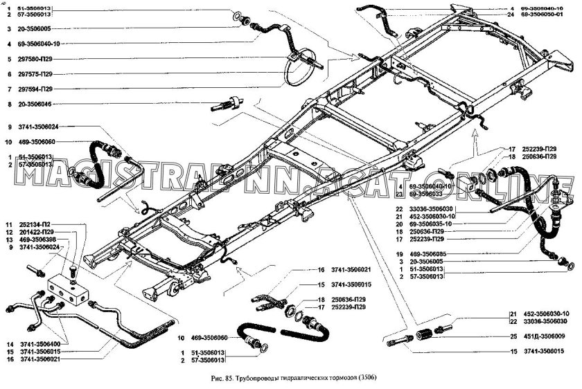 Шланги торм УАЗ 469