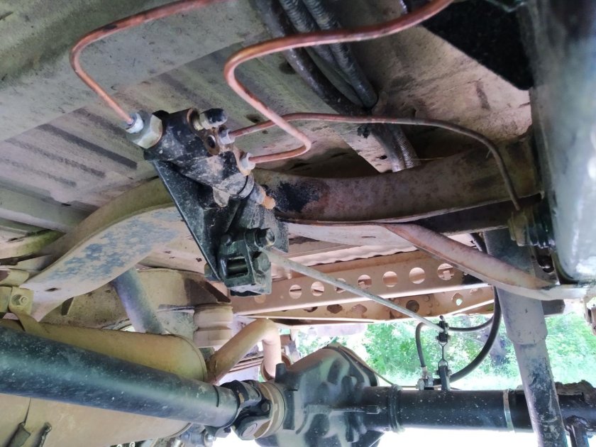 Тормозная магистраль УАЗ 469