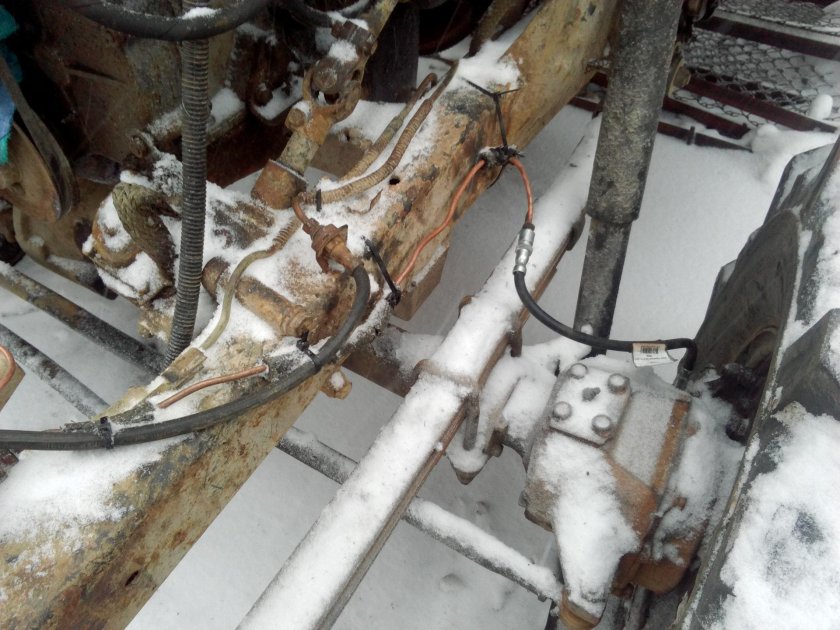 Тормозная магистраль УАЗ 469