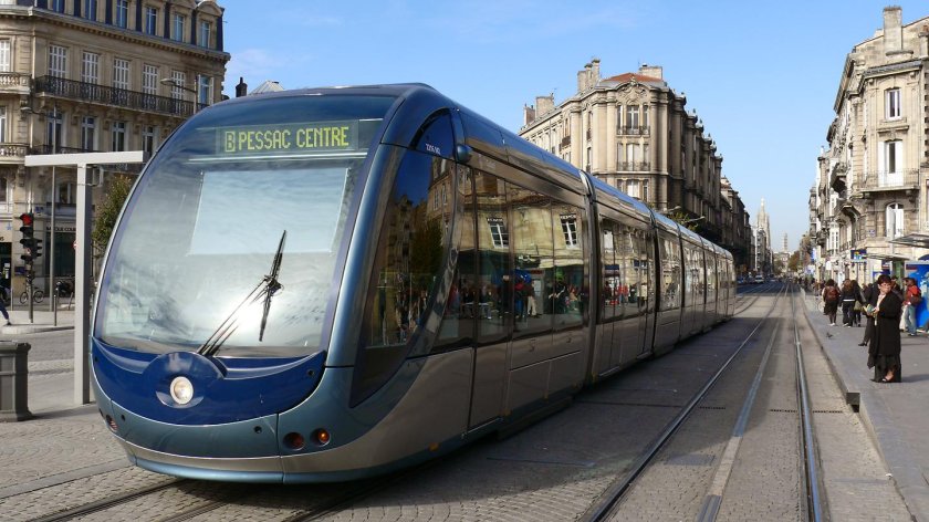 Бордо Франция трамваи