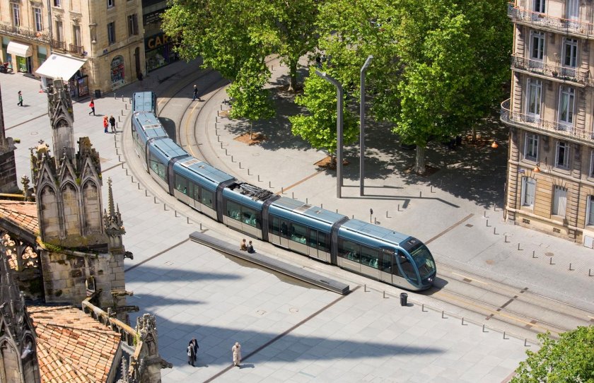 Бордо Франция трамваи