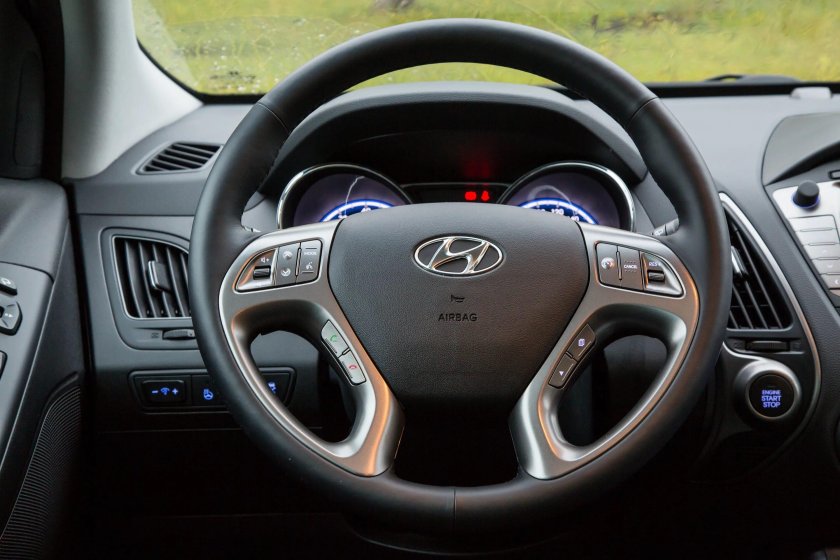 Hyundai ix35 2013 руль