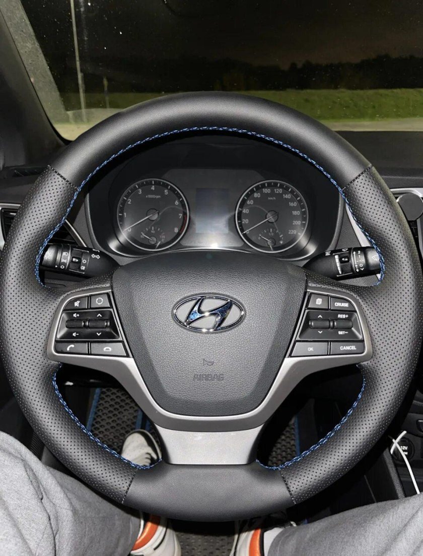 Кожа наппа руль