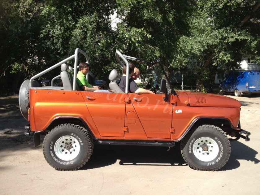 УАЗ 469 без крыши