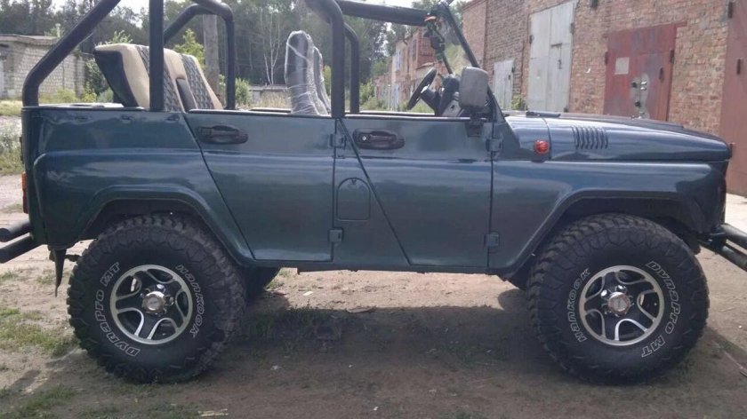 УАЗ 469 кабриолет тюнинг