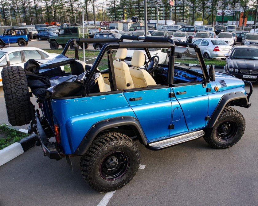 УАЗ 469 без крыши