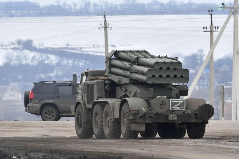 РСЗО 9п140 ураган