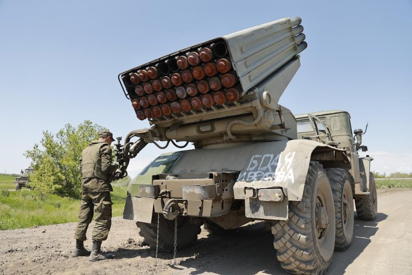 Град БМ-21 ВСУ