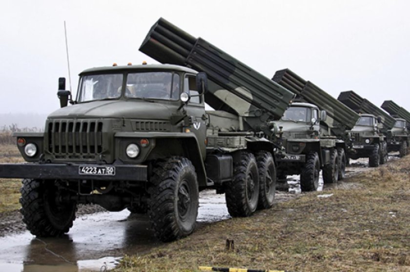 РСЗО БМ-21 град