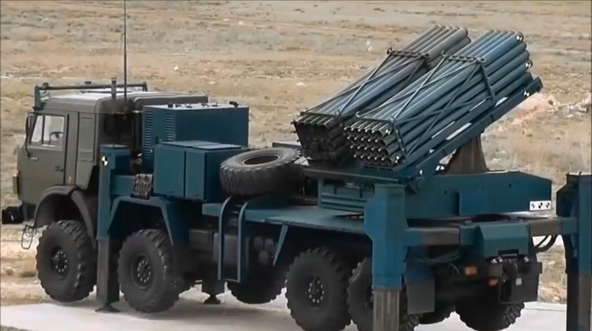 РСЗО «T-122 Sakarya» КАМАЗ