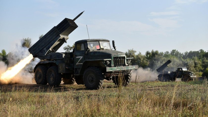 Реактивная система залпового огня БМ- 21«град».