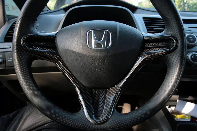 Руль карбон Honda Civic