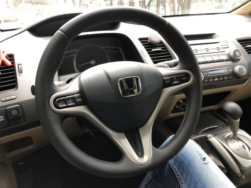 Перешив руля Civic 4d