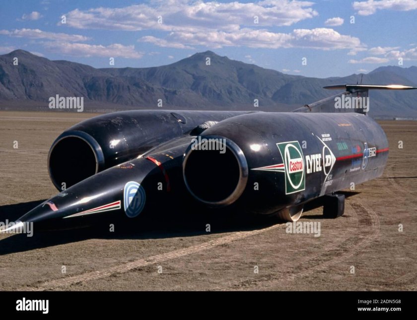 Thrust Supersonic car