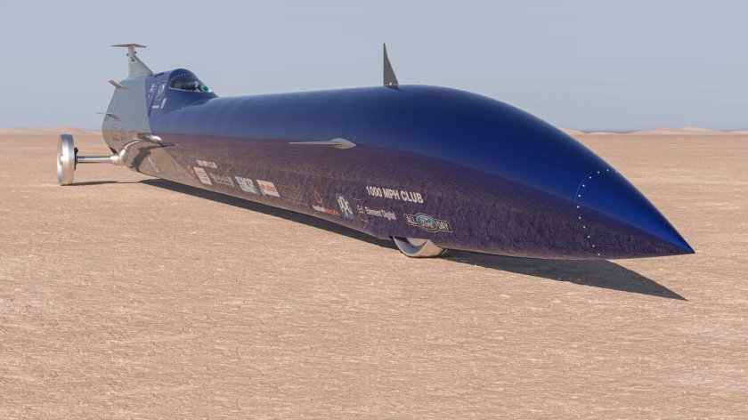 Bloodhound SSC 1609 км.ч