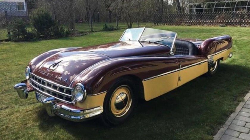 Автомобиль Ленинград 1956 кабриолет