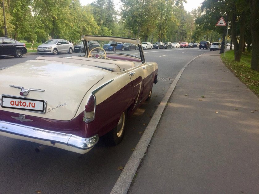 ГАЗ 21 парадный кабриолет