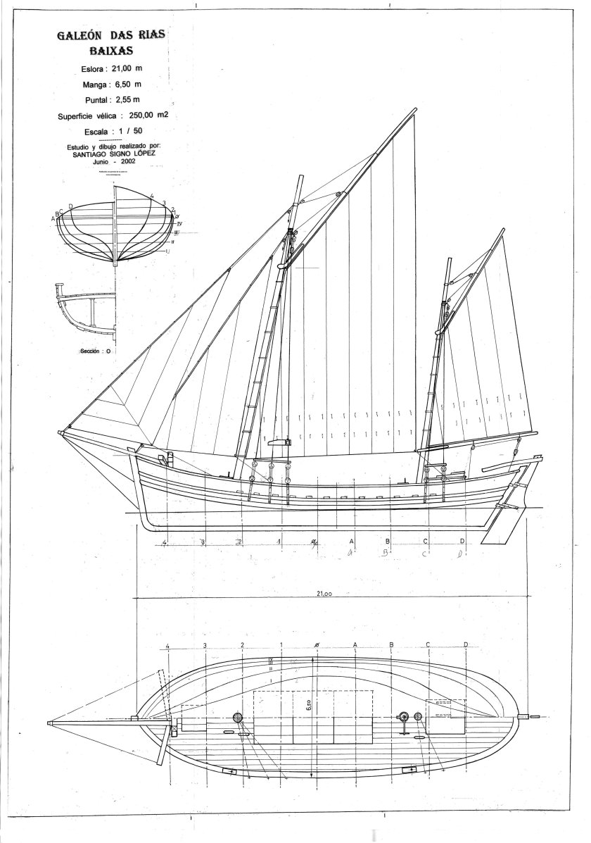 Чертежи парусных лодок для судомоделистов