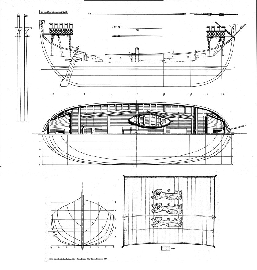Ганзейский Когг модель корабля чертежи