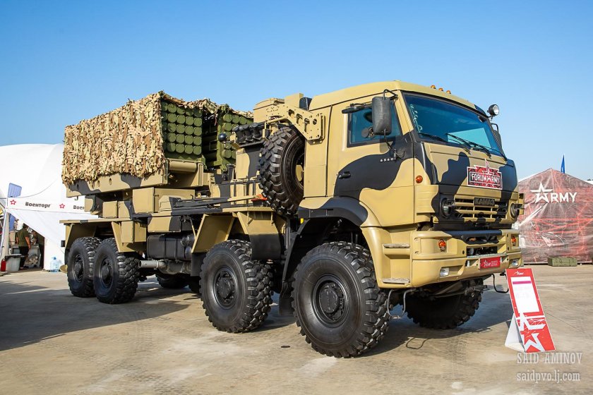 Боевая машина инженерной системы дистанционного минирования ИСДМ