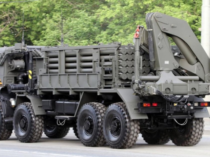 Машина дистанционного минирования ИСДМ