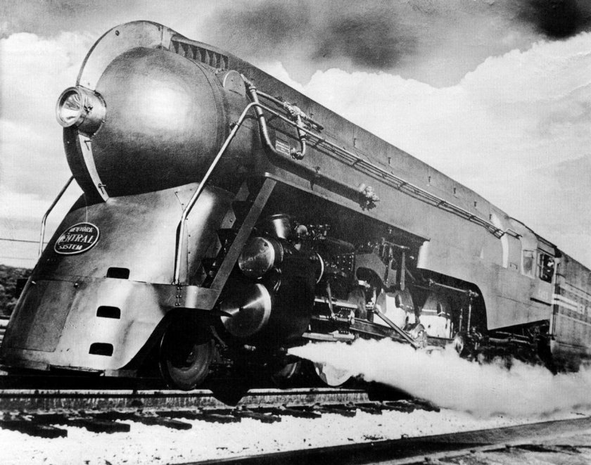 Локомотив New York Central Railroad. Генри Дрейфус