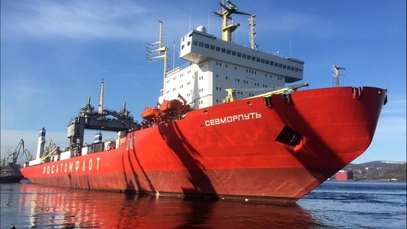 Атомный ледокол Севморпуть