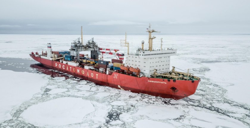 Атомный ледокол Севморпуть