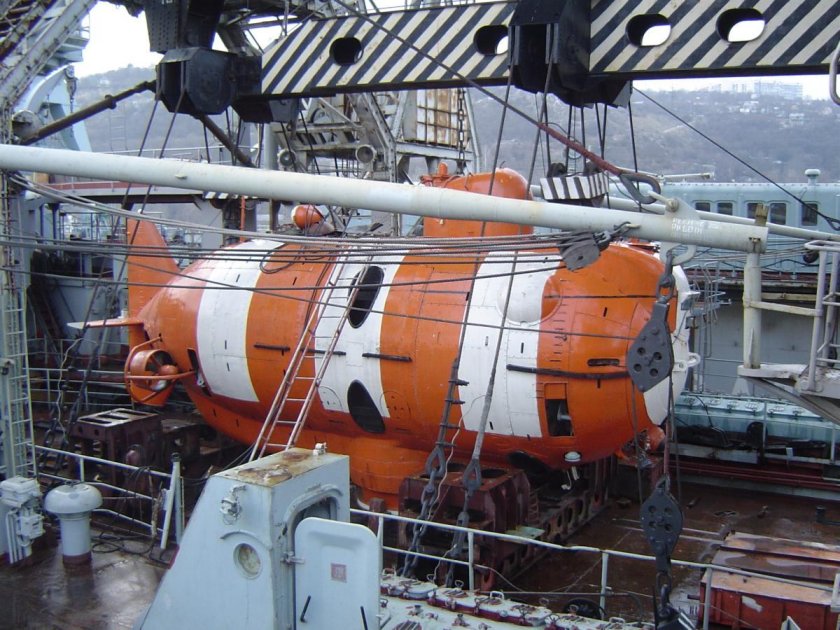 Спасательный аппарат для подводных лодок спс 2 проект 1837