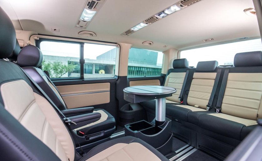 Фольксваген Мультивен 2017 салон